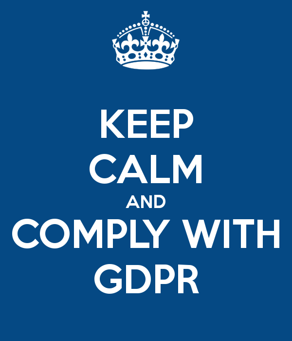 keep calm and comply with gdpr 1